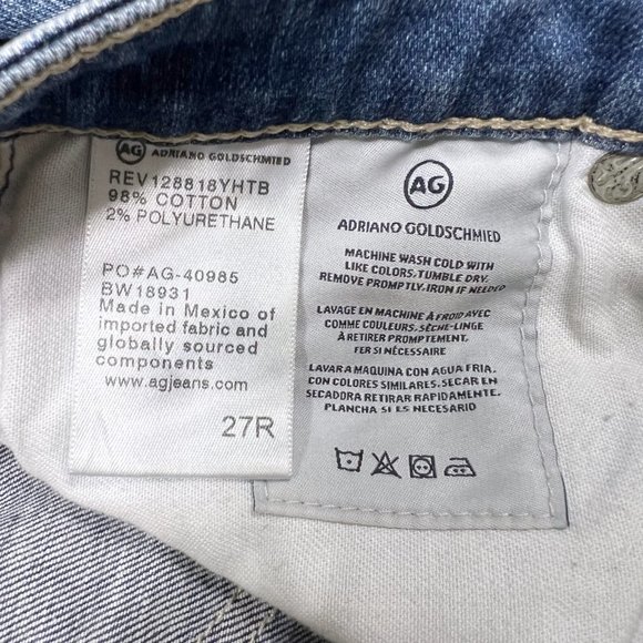 AG Adriano Goldschmied Jeans Womens The Legging Super Skinny Denim 30x31.5 - Picture 13 of 14